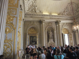 Hallway in front of the Tribune Royale of the Chapel of Versailles