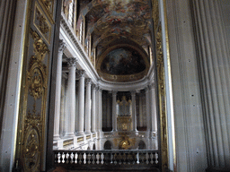 Interior of the Chapel of Versailles, viewed from the Tribune Royale