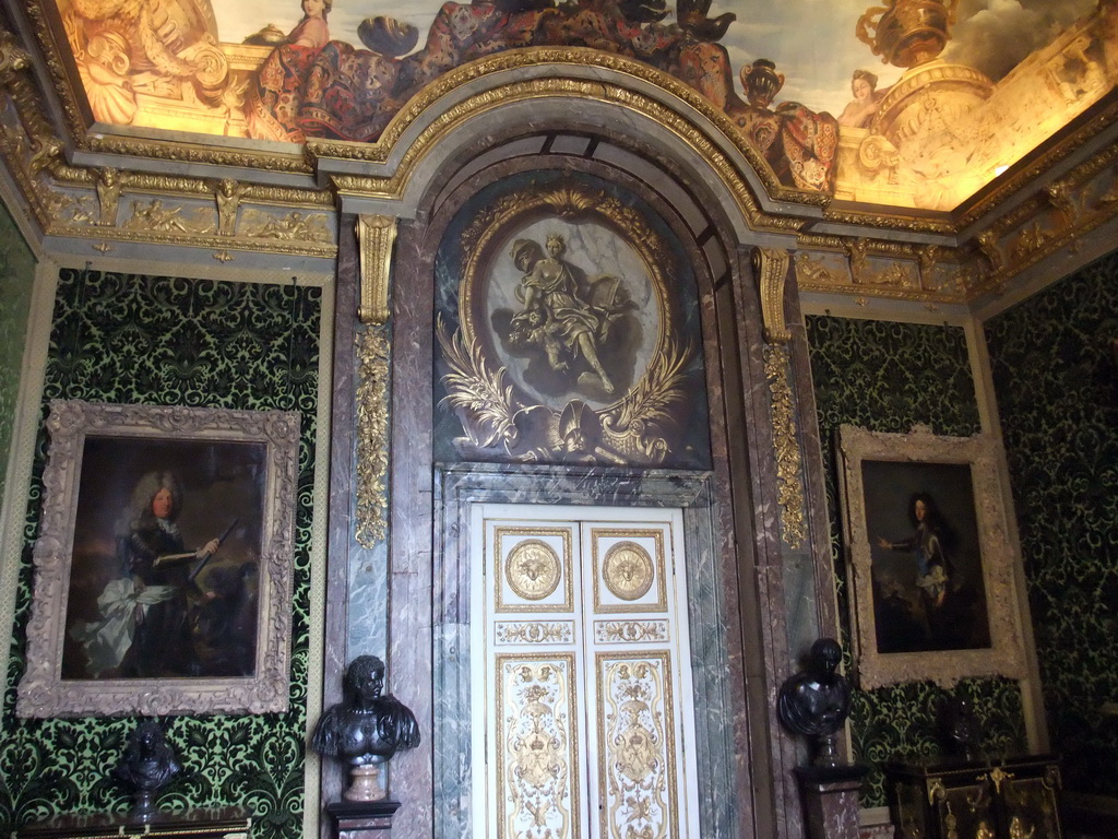 The Abundance Salon in the Grand Appartement du Roi in the Palace of Versailles