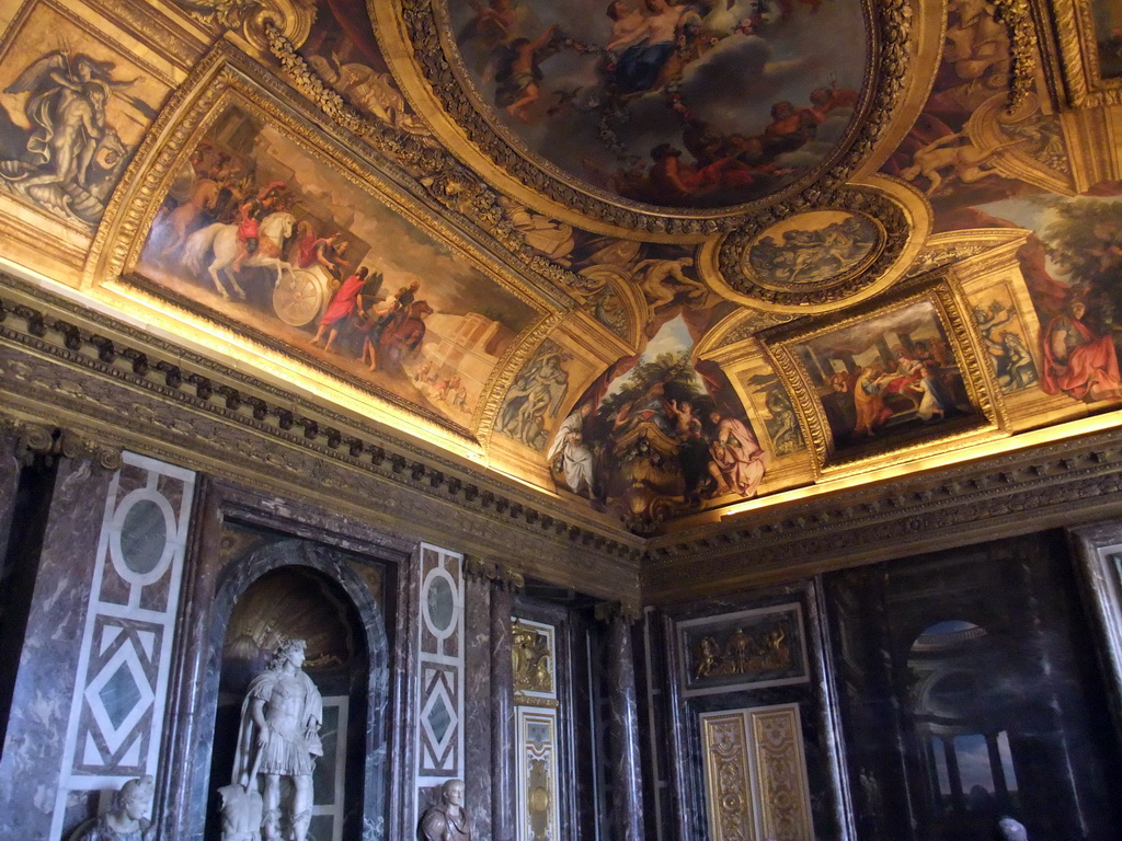 The Venus Salon in the Grand Appartement du Roi in the Palace of Versailles