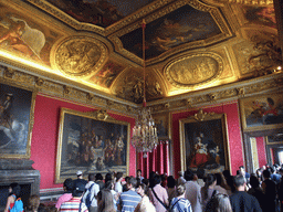 The Mars Salon in the Grand Appartement du Roi in the Palace of Versailles