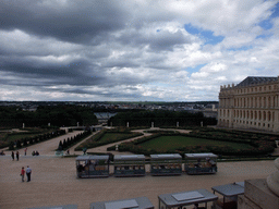 The Gardens of Versailles, viewed from the Palace of Versailles