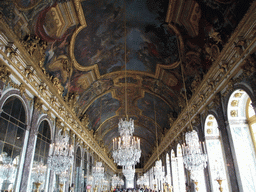 The Hall of Mirrors, in the Palace of Versailles