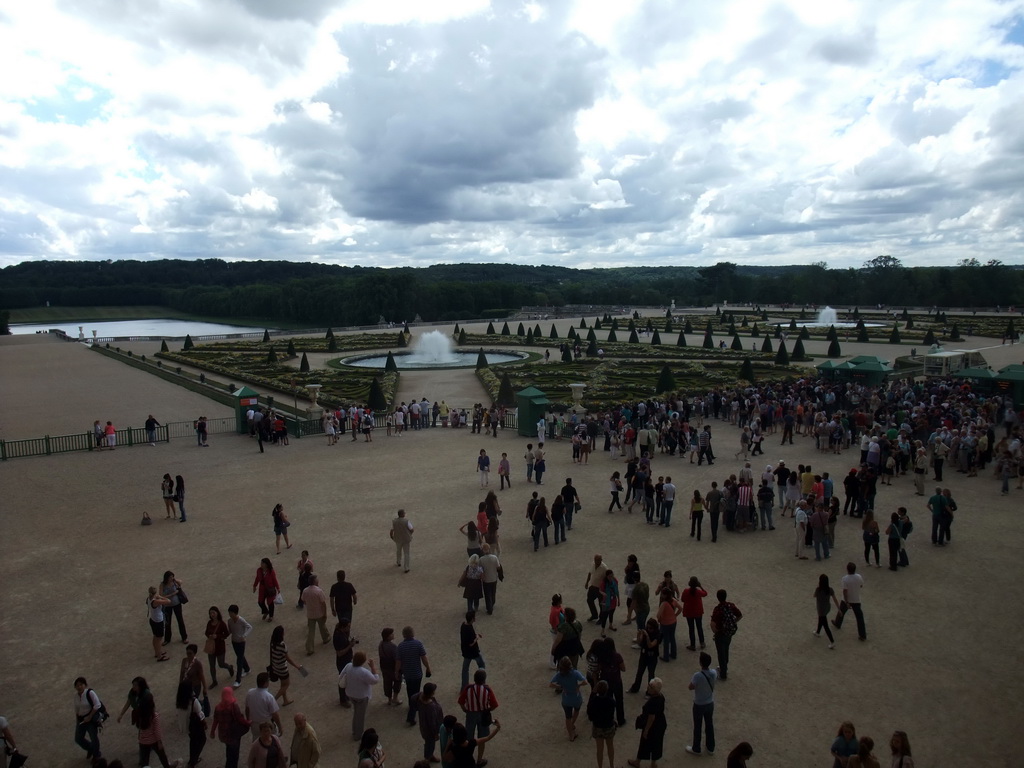 The Gardens of Versailles, viewed from the Palace of Versailles