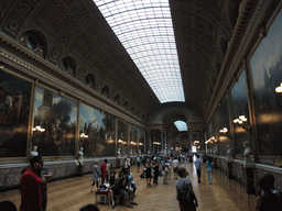 Miaomiao in the Battles Gallery in the Palace of Versailles