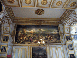 Painting of the Battle of Valmy in the 1792 Room in the Palace of Versailles