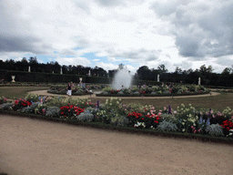 The south Bassin des Lézards fountain in the Gardens of Versailles