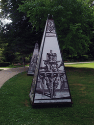 Drawings in the Jardin du Roi in the Gardens of Versailles