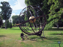 Armillary sphere in the Jardin du Roi in the Gardens of Versailles