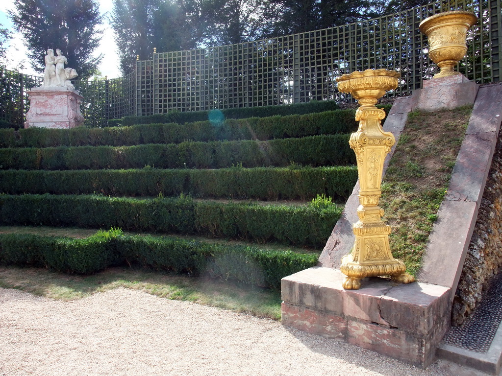 The Salle de Bal amphitheater in the Gardens of Versailles