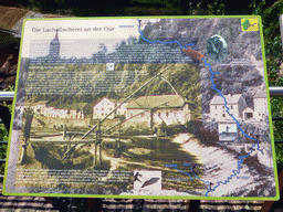 Information on salmon fishing in the Our river, at the Rue Victor Hugo street