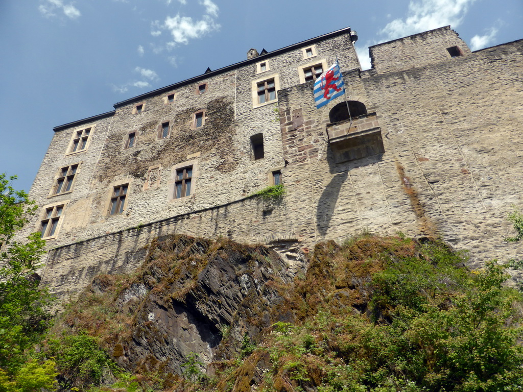 West side of the Vianden Castle, viewed from the outer square