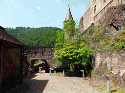 The outer square at the northwest side of the Vianden Castle