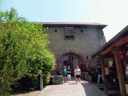 Entrance to the Vianden Castle, at the outer square