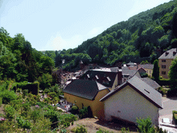 The Grand-Rue street, viewed from the Montée de Château street