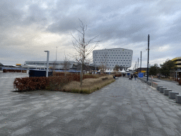 Front of Eindhoven Airport and the Tulip Inn hotel at the Luchthavenweg street