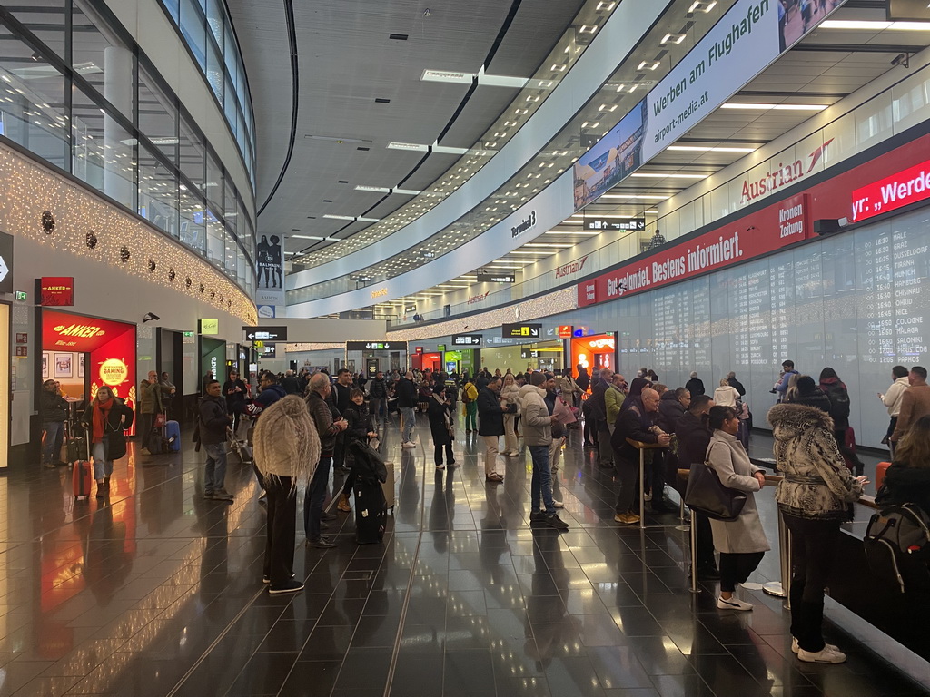 Arrivals Hall of Vienna International Airport