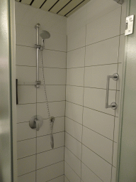 Our bathroom at the fourth floor of the Benediktushaus im Schottenstift hotel