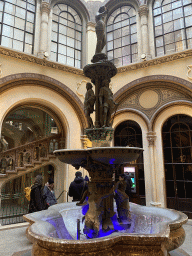 Fountain at the Ferstel Passage
