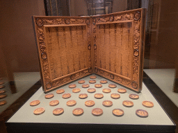 Board game for the `Long Puff` at Room XXXI of the Kunstkammer Vienna at the upper ground floor of the Kunsthistorisches Museum Wien