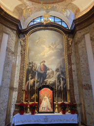 Southeast side chapel at the Karlskirche church
