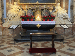 Altar at the west side chapel at the Karlskirche church