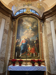 Northeast side chapel at the Karlskirche church