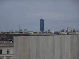 The DC Tower 1, viewed from the roof of the Karlskirche church