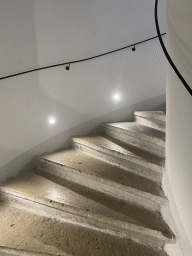 Staircase from the ground floor to the first floor of the Karlskirche church