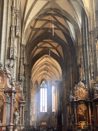 South aisle of St. Stephen`s Cathedral