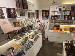 Interior of the Mozart Shop at the first floor of the Mozarthaus Vienna museum