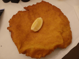 Wiener Schnitzel at the Figlmüller at Wollzeile restaurant