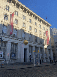 Front of the Bank Austria Kunstforum Wien building at the Freyung square