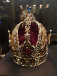 Crown of Emperor Rudolf II at Room 2 of the Imperial Treasury at the Hofburg palace