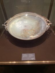 Agate bowl at Room 8 of the Imperial Treasury at the Hofburg palace, with explanation
