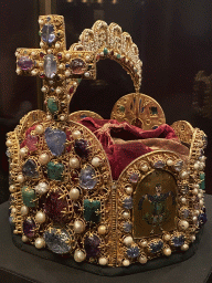 The Imperial Crown at Room 11 of the Imperial Treasury at the Hofburg palace