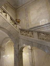Staircase to the Sisi Museum at the Hofburg palace