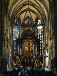 Apse and altar of St. Stephen`s Cathedral