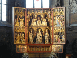 The Wiener Neustädter Altar at the north aisle of St. Stephen`s Cathedral