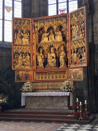 The Wiener Neustädter Altar at the north aisle of St. Stephen`s Cathedral