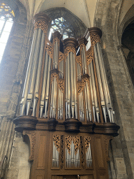 Small organ of St. Stephen`s Cathedral