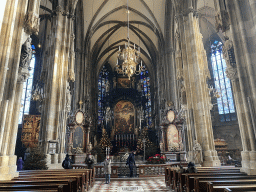 Apse and altar of St. Stephen`s Cathedral