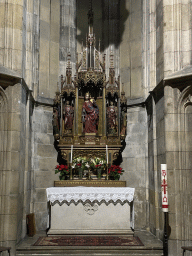 Altar at St. Katherine`s Chapel at St. Stephen`s Cathedral