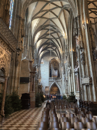 South aisle of St. Stephen`s Cathedral