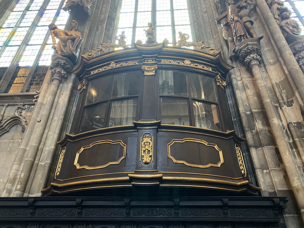 Balcony at the south aisle of St. Stephen`s Cathedral