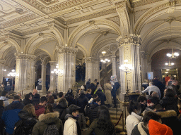 Interior of the Lobby at the ground floor of the Wiener Staatsoper building