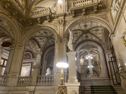 West side of the Grand Staircase of the Wiener Staatsoper building