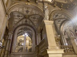 East side of the Grand Staircase of the Wiener Staatsoper building