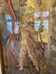 Tapestry at the Gustav Mahler Hall at the upper floor of the Wiener Staatsoper building