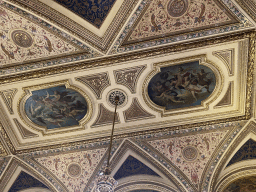 Ceiling of the Schwind Foyer at the upper floor of the Wiener Staatsoper building